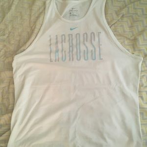 Nike lacrosse tank top